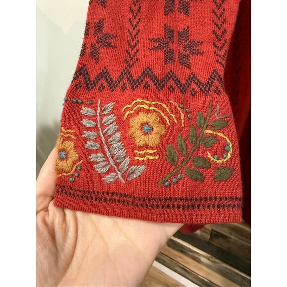 GUDRUN SJODEN knitter cardigan Size Medium - Picture 8 of 8